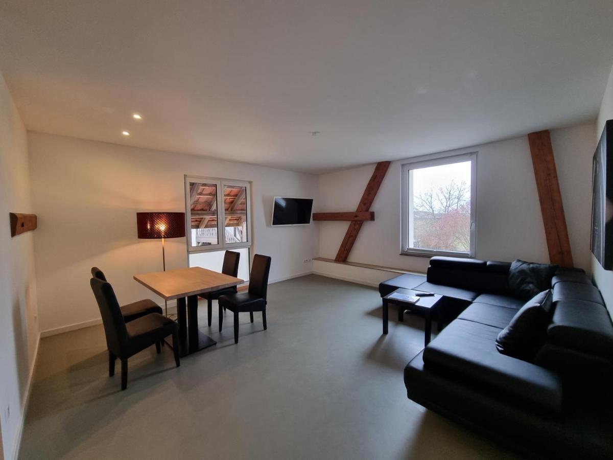 Urlaubsreiterhof Trunk Apartment Igersheim ภายนอก รูปภาพ