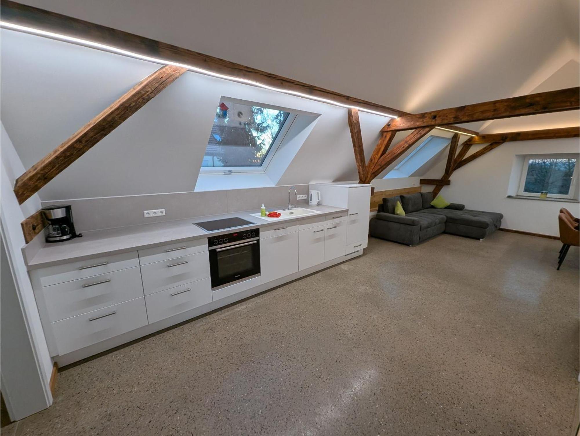 Urlaubsreiterhof Trunk Apartment Igersheim ภายนอก รูปภาพ