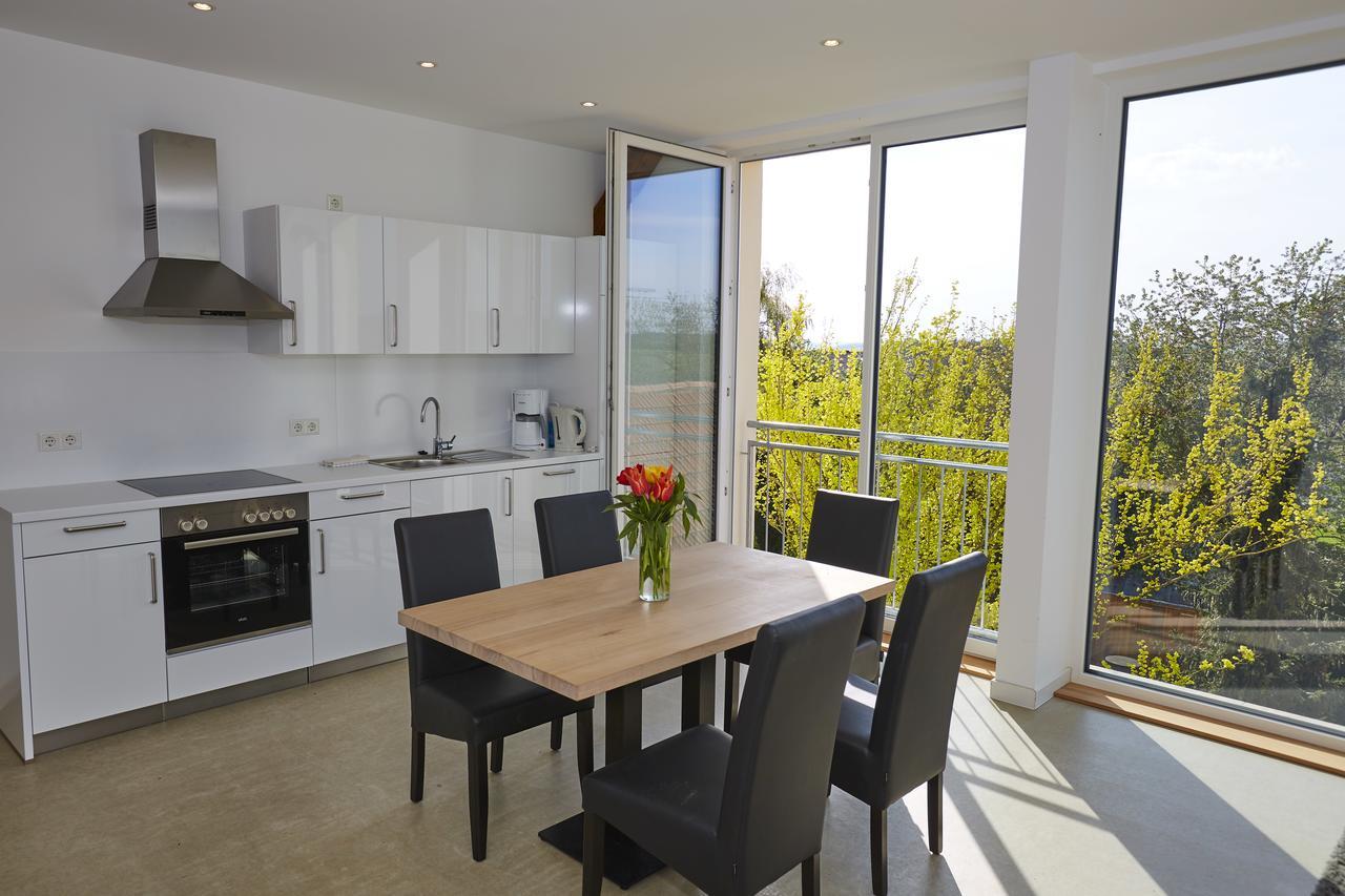 Urlaubsreiterhof Trunk Apartment Igersheim ภายนอก รูปภาพ
