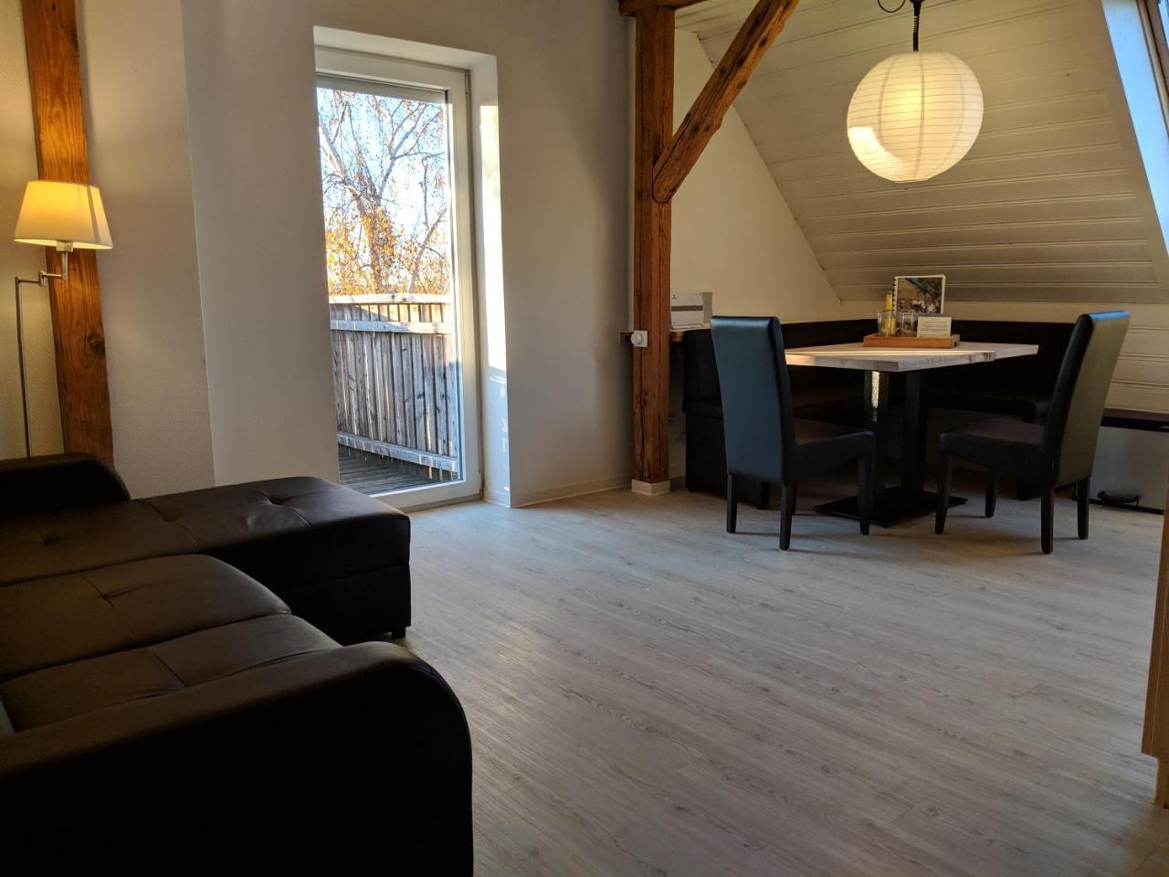 Urlaubsreiterhof Trunk Apartment Igersheim ภายนอก รูปภาพ